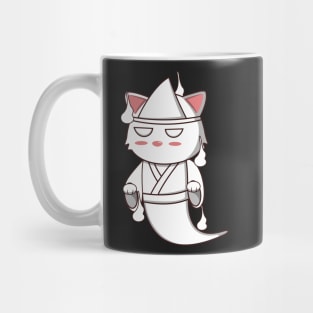 Kawaii Yurei Ghost Cat Mug